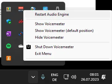 Routing der Soundausgaben