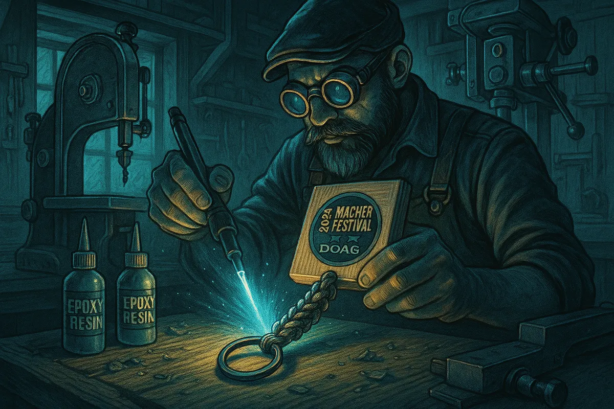 Header image für den Blog Artikel über die Produktion personalisierter Schlüsselanhänger